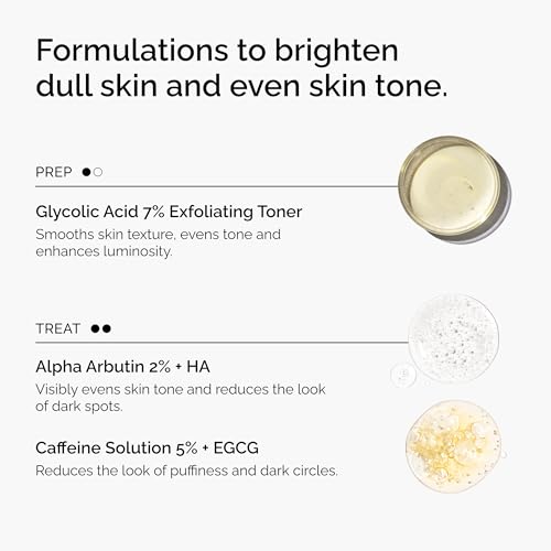 The Ordinary The Bright Set, 3-Step Regimen for Radiant, Even - Product Imagery