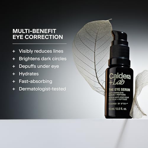 Caldera + Lab The Eye Serum | Men’s Anti-Aging Serum + Peptides, - Product Imagery