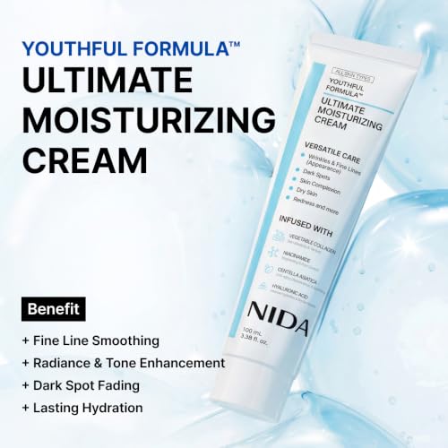 NIDA Youthful Formula™ Ultimate Moisturizing Cream | Centella - Product Imagery