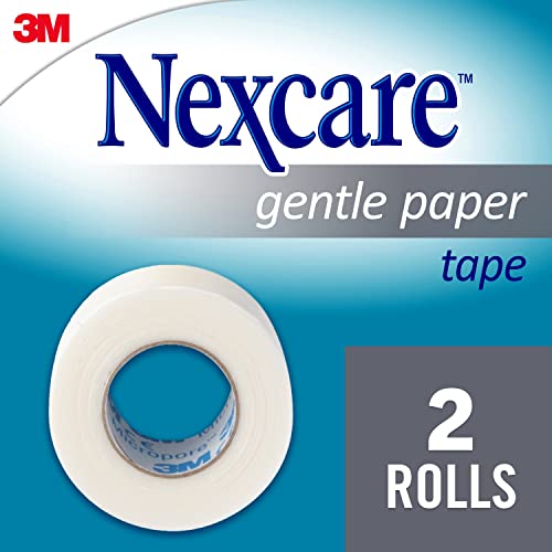 Nexcare Gentle Paper Tape, Medical Paper Tape, Secures Dressings - Product Imagery