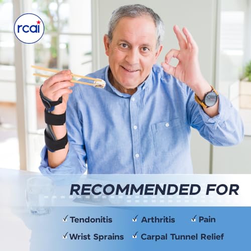 Wrist Brace for Carpal Tunnel Relief, Arthritis, Tendonitis, & - Product Imagery