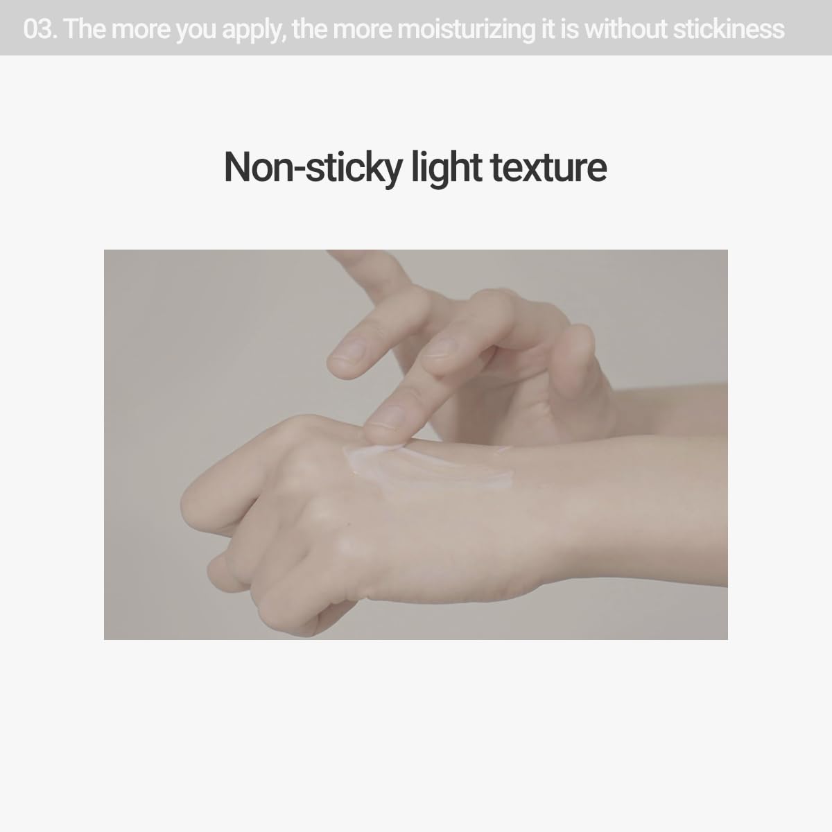 ROVECTIN – Face Moisturizers on display