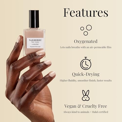Nailberry L'Oxygéné Oxygenated Nail Lacquer | Harmony | Rusty - Product Imagery