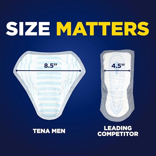 TENA Men Maximum Guards, Incontinence Pads for Men, 144 ct - Product Imagery
