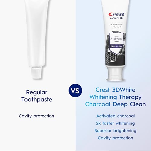 Crest 3D White Whitening Therapy Charcoal Deep Clean - Product Imagery
