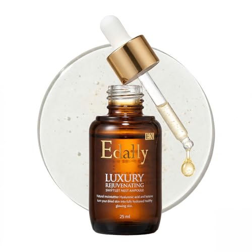 Edally EX Marine Collagen Rejuvenating Ampoule Serum - Premium Korean Facial Skincare with Niacinamide & Hyaluronic Acid