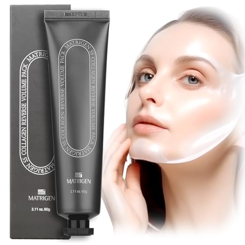 Matrigen SS Collagen Reverse Volume Peel Off Face Mask Pack - Collagen Face Mask, Hydrolyzed Collagen 380 Dalton, Korean