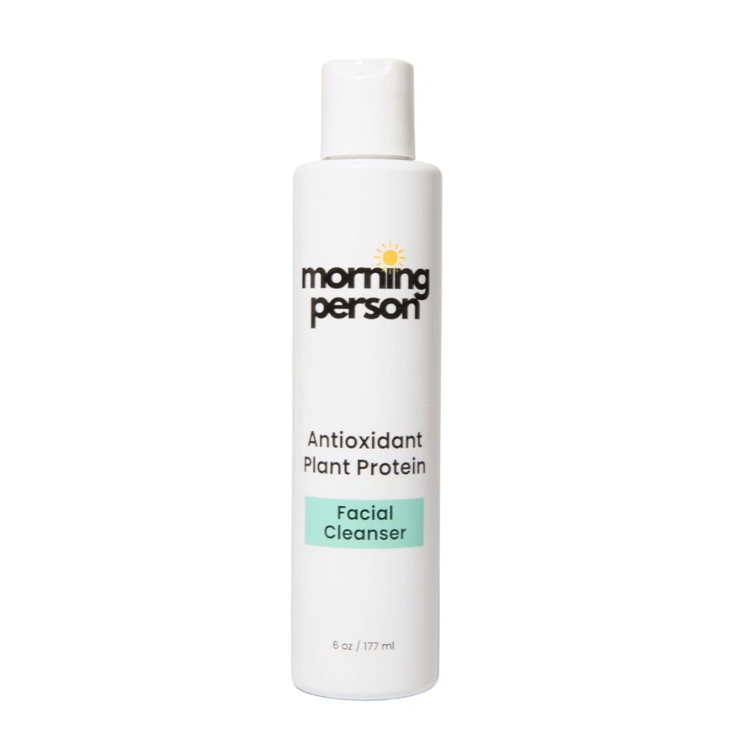 Morning Person Gentle Facial Cleanser with Kale & Green Tea - Product Imagery