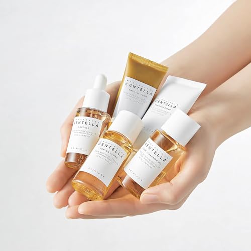 SKIN1004 Madagascar Centella Travel Kit, Toner, Ampoule, - Product Imagery