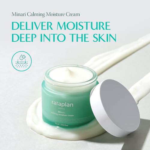 RATAPLAN Minari Calming Moisture Cream with Hyaluronic Acid, - Product Imagery