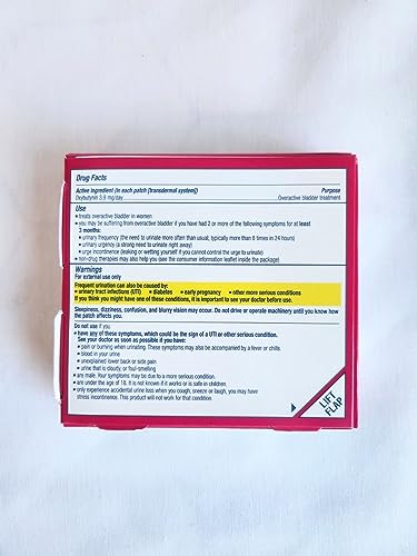 Oxytrol ?for Women (8 Patches = 32-Day Supply) (Pack of 2) - Product Imagery