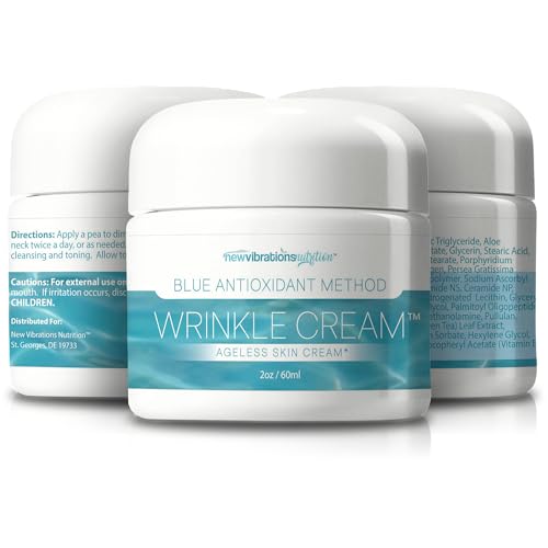 Blue Antioxidant Cream For Skin - Our Best AntiAging Anti - Product Imagery