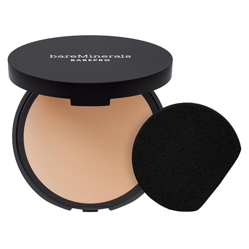 bareMinerals BAREPRO Pressed Powder Foundation – AP Light 25 Warm, Talcum Free