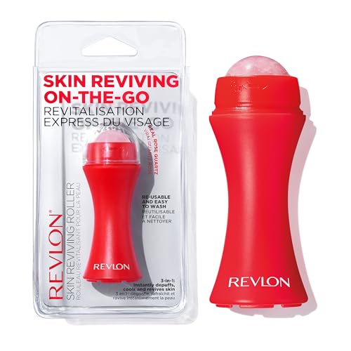Revlon Skin Reviving Face Roller, Red, 1 Count - Product Imagery