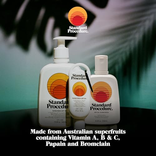 Standard Procedure. SPF 50 + Sunscreen, Refill Trio, 4HR Water - Product Imagery