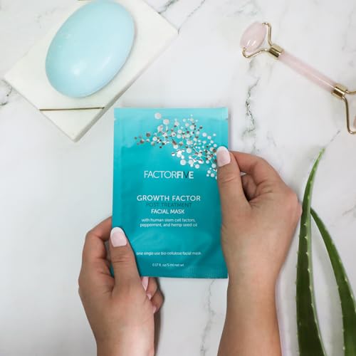 FACTORFIVE Growth Factor Facial Mask – Stem Cell Growth Factors - Product Imagery