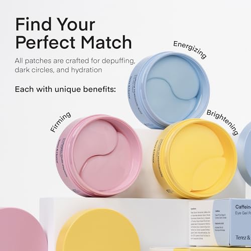 TEREZ & HONOR Peptide Collagen Under Eye Patches - 60 Korean - Product Imagery