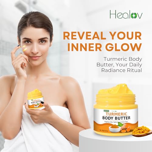 Turmeric Face Cream – All Natural Skin Brightening Cream – - Product Imagery
