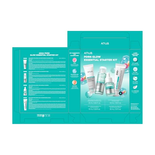 Anua Salmon DNA PDRN Glow Essential Starter Kit - Product Imagery