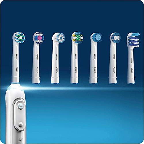 Oral B Cross Action Replacement Electric Toothbrush Heads x4 - Product Imagery