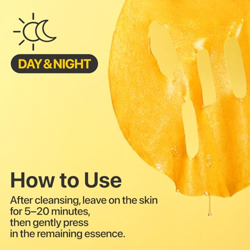 numbuzin No.5 Sheet Mask | Vitamin Spotlight Sheet Mask | - Product Imagery