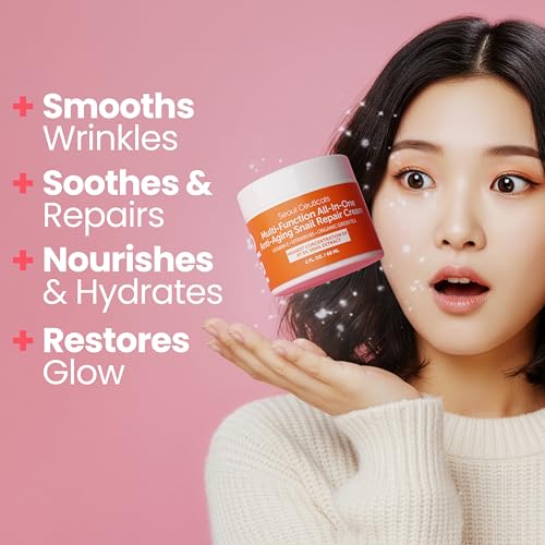 SeoulCeuticals 97.5% Snail Mucin Korean Face Moisturizer Day & - Product Imagery