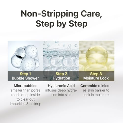 MANYO Pure & Deep Cleansing Foam, Blackhead & Pore Face Wash, - Product Imagery