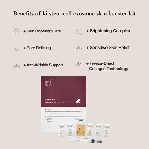 Stem-Cell Exosome Skin Booster Kit Booster Ampoule| Exosome, - Product Imagery