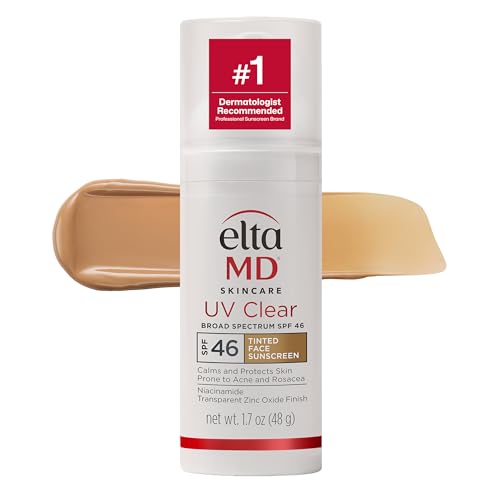 EltaMD UV Clear Face Sunscreen with Zinc Oxide, Oil-Free, SPF 46 - Product Imagery