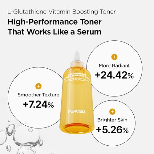 PURCELL L-Glutathione Vitamin Boosting Toner, 5.07 fl oz / 150 ml - Product Imagery