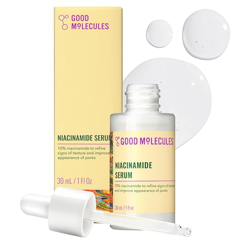 Good Molecules Niacinamide Serum 10%, Pore & Texture Serum, 1 fl - Product Imagery