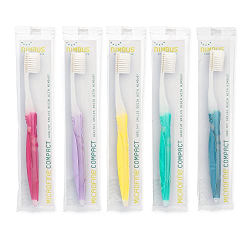 Nimbus Extra Soft Toothbrushes (Compact Size Head) Periodontist - Product Imagery