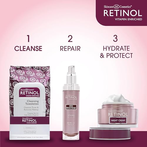 LIVAURA Retinol Makeup Remover Wipes for Women - Facial - Product Imagery