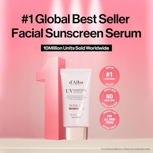 d'alba Piedmont Waterfull Tone-Up Sunscreen Serum (1.69 fl oz x - Product Imagery