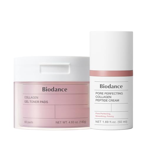 BIODANCE Collagen Hydra-Firm Routine Duo: Collagen Toner Pads & - Product Imagery