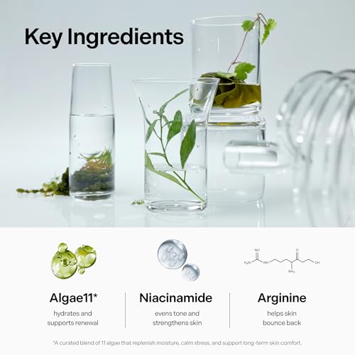 Hydrating Face Moisturizer for Dry & Sensitive Skin, K-Beauty - Product Imagery