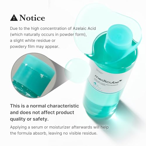 medicube Azelaic Acid Niacinamide Clarifying Toner - Product Imagery