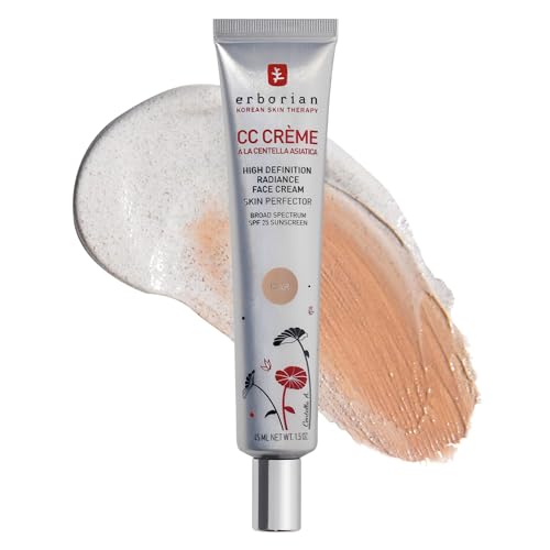 Erborian CC Cream, Color-Correct, Evens Tone, Korean Skincare Makeup Hybrid