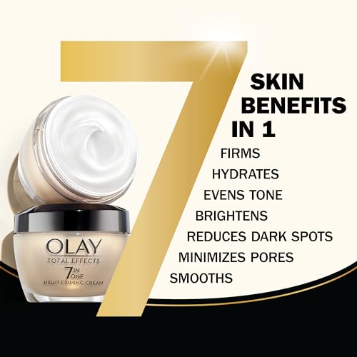 Olay Total Effects Anti-Aging Night Firming Cream & Face - Product Imagery