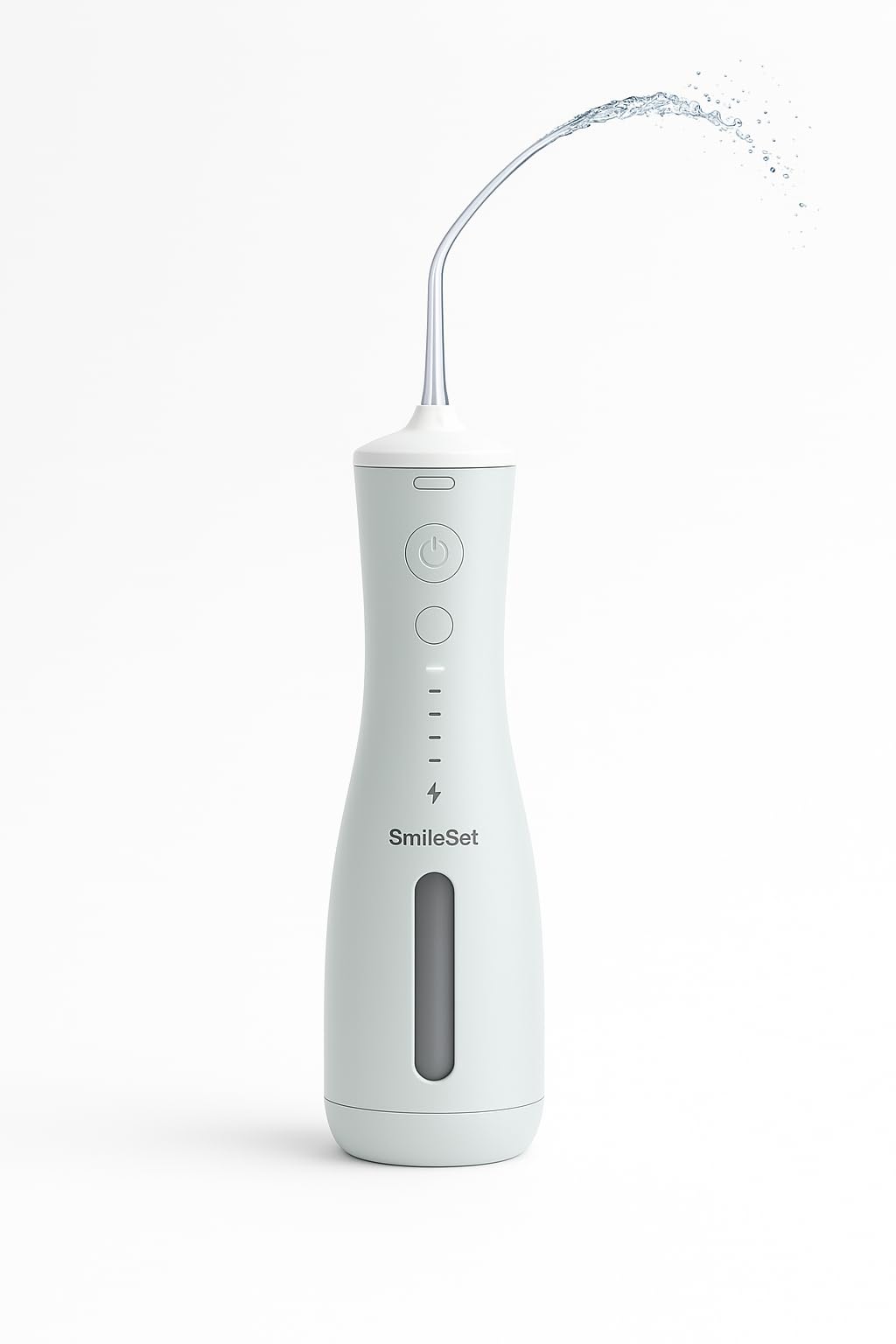 SmileSet Premium Handheld Water Flosser 240ml Cordless Oral - SmileSet Official Imagery - 1