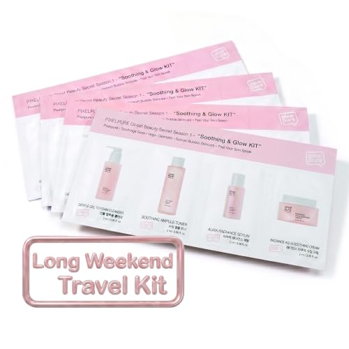 Longweekend Skincare Trial Kit - 4-Day Supply Complete Travel - Product Imagery