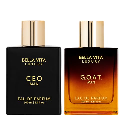 Bella Vita Luxury Bellavita Luxury Sigma Male Cologne Gift Set for Men, 2 x 3.4 fl oz – Eau de Parfum