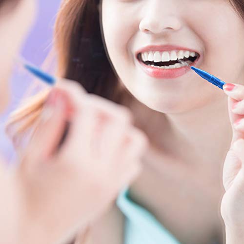 RAZOKO Interdental Brush, Flossing Head,Easy Use Tooth Cleaning - Product Imagery