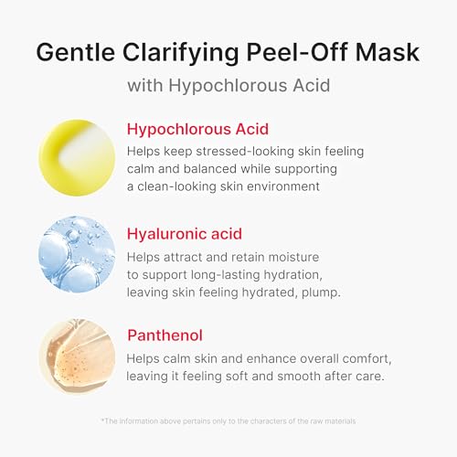 medicube Hypochlorous Acid Peel-Off Sheet Mask 3EA - Product Imagery