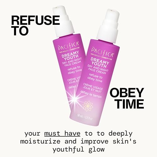 Pacifica Face Moisturizer Lotion - Dreamy Youth Day & Night Face - Product Imagery