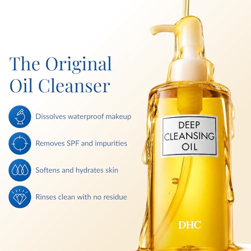 DHC Deep Cleansing Oil, Makeup Remover, Gentle Oil Cleanser, 6.7 - Product Imagery