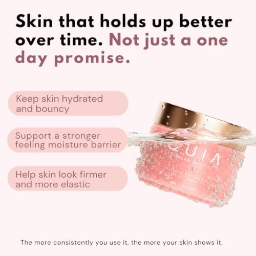 QUIA Collagen Jelly Cream– Fast-Absorbing Glow Under Makeup- - Product Imagery