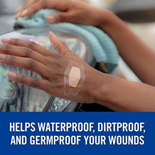 Nexcare Max Hold Waterproof Bandages, Stays On for 48 Hours, - Product Imagery