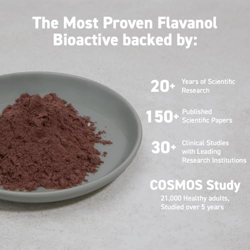 CocoaVia Cocoa Flavanols 500mg, High Flavanol Cocoa Powder, - Product Imagery