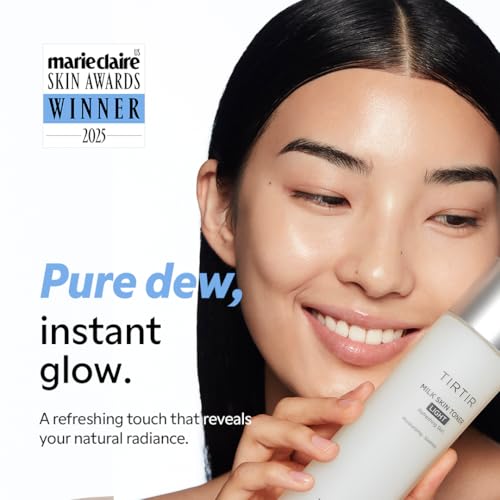 TIRTIR Milk Skin Rice Toner Light | Instant Hydration with 4% - Product Imagery